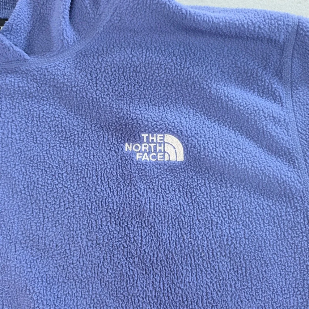 The North Face Gorpcore Colorblock Fleece Hoodie XXL Outdoor Blue Green